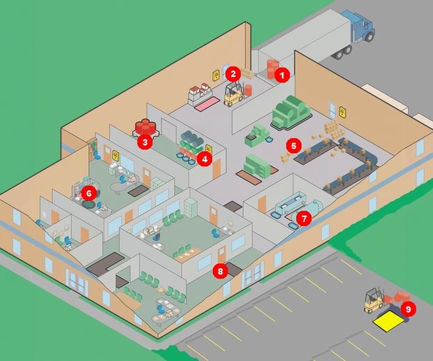 Indice visivo assorbitori tecnici