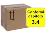 Scatole conformi per la spedizione in quantità limitata