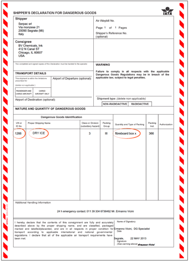 Why did my dangerous goods shipment get rejected? Common causes of ...