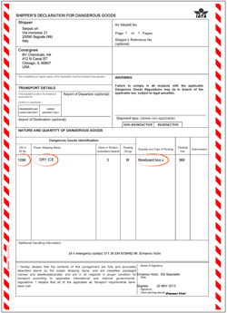 Why did my dangerous goods shipment get rejected? Common causes of  rejection and some suggestions to avoid them